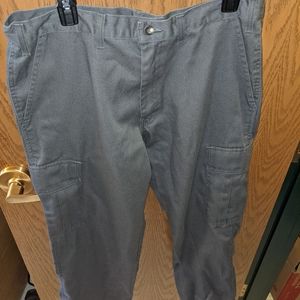 Big Bill cargo pants work gray 36x34 pockets